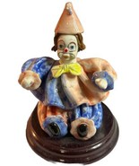 Casa Elite Figurine Of Clown Designed by M.Valenti, Italy - $47.75