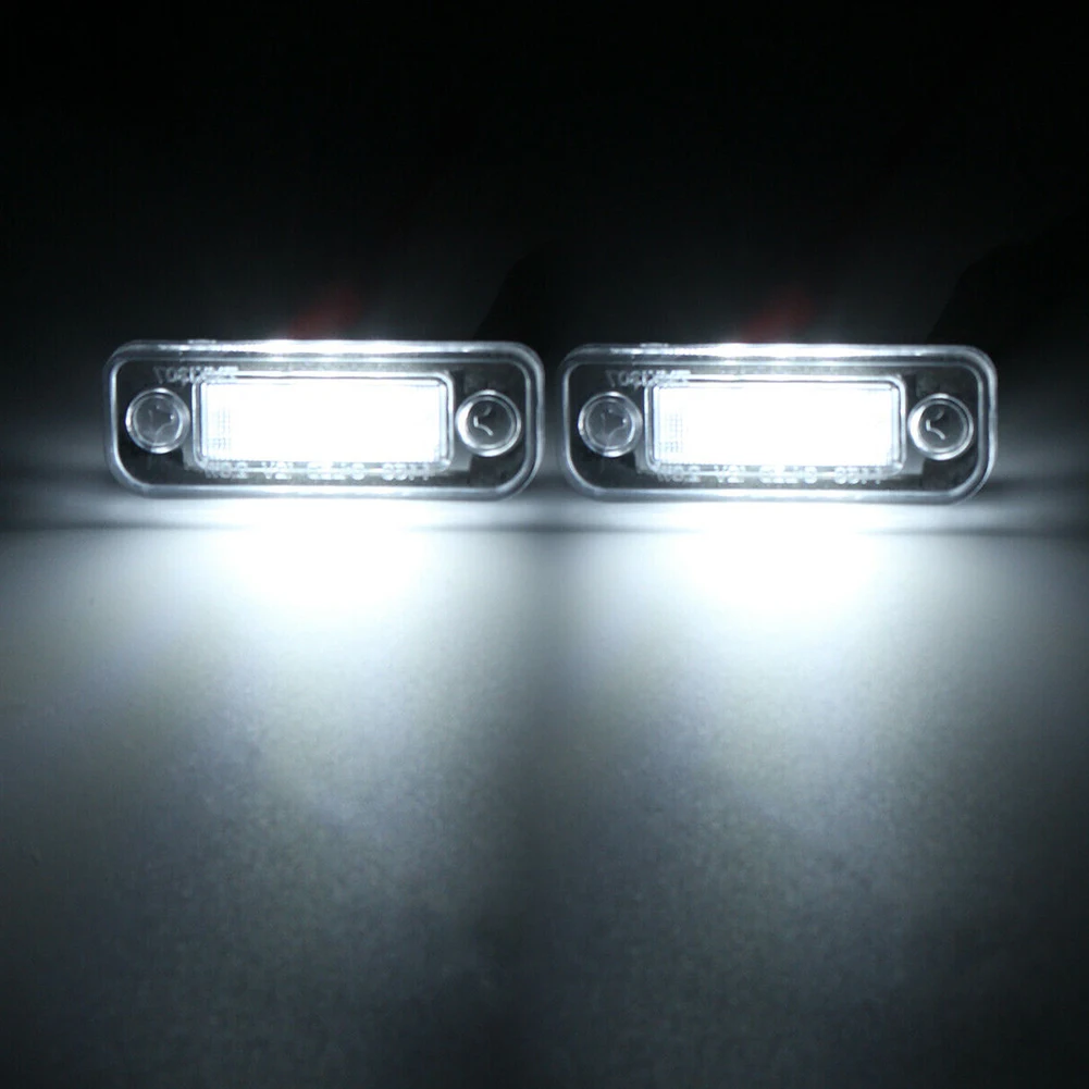 2PCS LED License Plate Lights for Mercedes Benz W203 5D W211 W219 R171 - White - £16.97 GBP