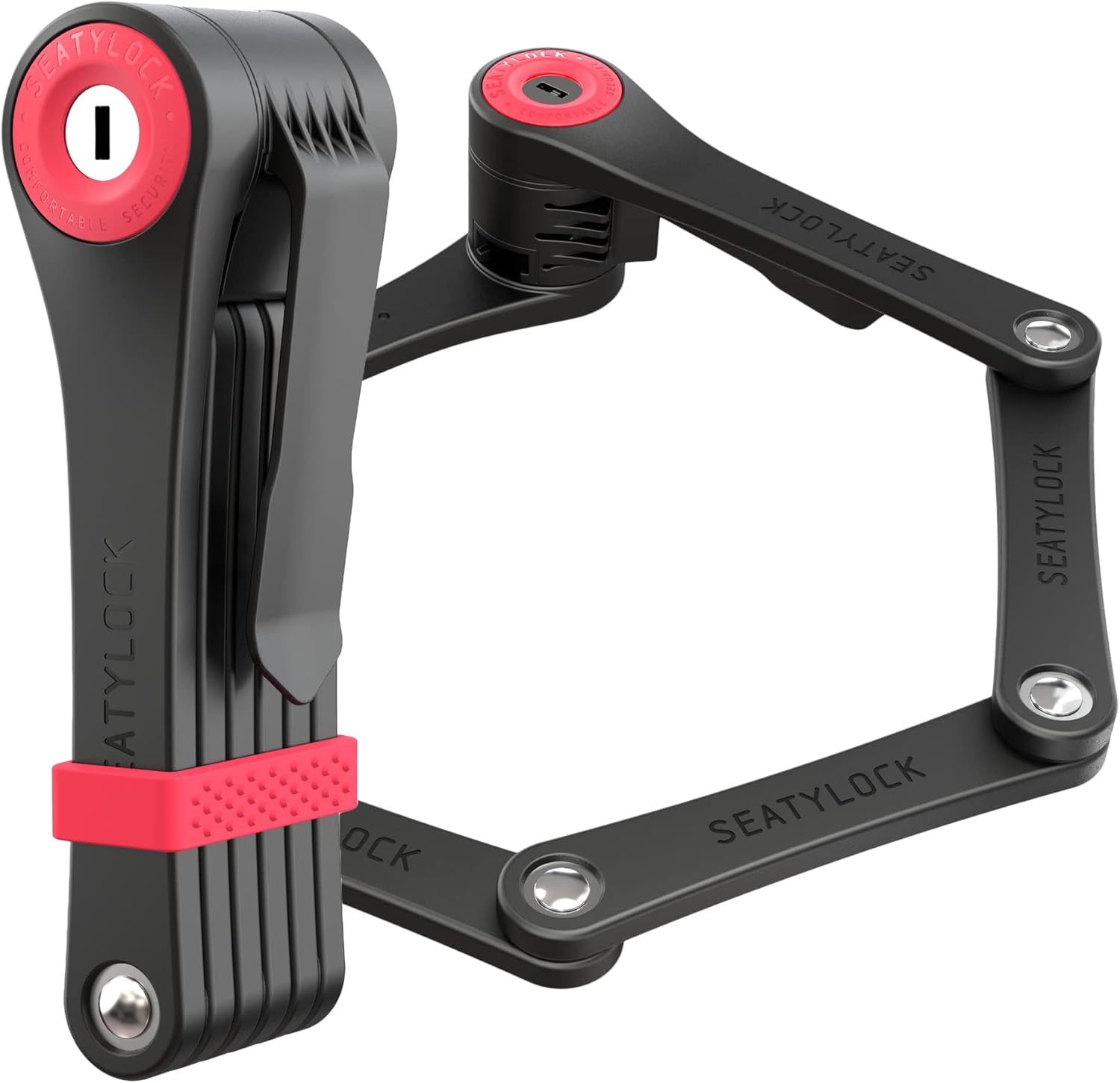 Folding bicycle lock sale
