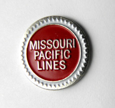 Missouri Pacific Lines Railway Railroad Logo Pin Badge 3/4 Inch - £4.42 GBP