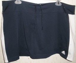 New Womens Adidas Navy Blue Knit Skort Size Xl - £19.90 GBP