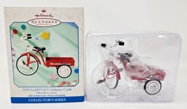 1998 Hallmark Sidewalk Cruisers #3 1950 Garton Delivery Cycle Ornament U52 8367 - £7.50 GBP