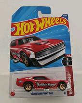 Hot Wheels 2025 CASE H &#39;71 MUSTANG FUNNY CAR Mustang 60 Long Card FREE P... - $5.18