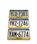 PENNSYLVANIA STATE ISSUED TRUCK LICENSE PLATE LOT DECORATION ONLY EXPIRE... - €25,45 EUR