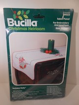 Bucilla Table Planel Christmas Heirloom Embroidery 49023 - £11.12 GBP