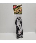 6 Foot Genuine Leather Whip Costume Accessory Cosplay Halloween - €12,64 EUR