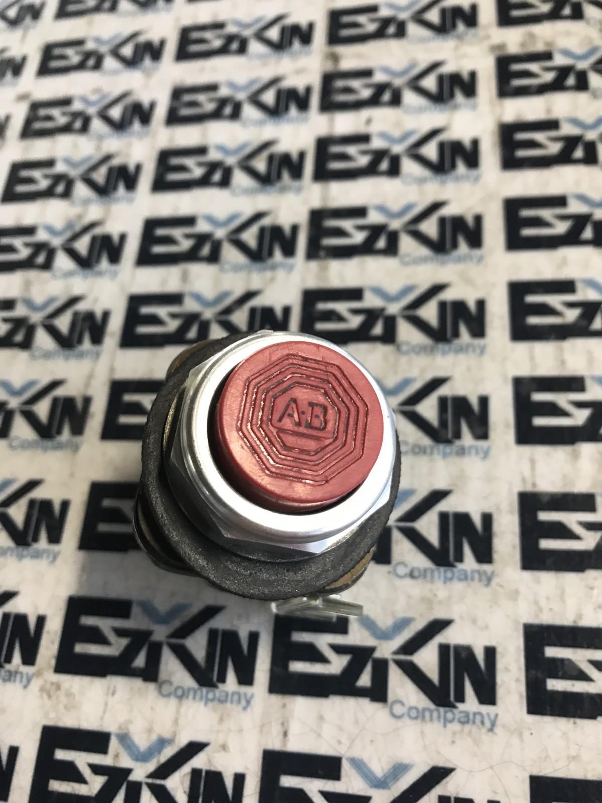 Allen-Bradley 800T-B... SER.T Momentary Red Contact Push Button  - $15.60