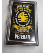 I Am A Vietnam Veteran Cig &amp; Marijuana Storage Case With Built in Butane... - $53.25 CAD