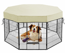 Durable Portable Pet Playpen Puppy Dog Fences Gate Indoor Outdoor Fence ... - £18.87 GBP