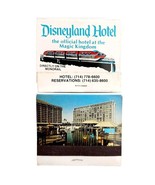 Disneyland Hotel Magic Kingdom Vintage Matchbooks Unstruck Lot Of 2 Mono... - $49.99