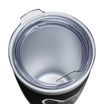 Cartoon Bat 20oz Tumbler, Stainless Steel Double-Wall for Insulation, Ribbed Gri - £25.25 GBP