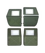 Military Tactical Split Doors, Set of 4 (2 Front & 2 Rear) Converts From Half Do - $8,000.00