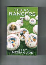 2007 Texas Rangers Media Guide MLB Baseball Sosa Lofton Young Teixeira K... - $24.75