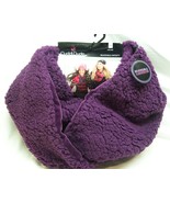Cuddl Duds SOFT DARK PURPLE REVERSIBLE INFINITY SCARF One Size Fits All NEW - $27.80 CAD