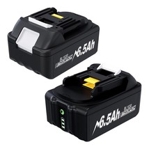 Upgraded 6.5Ah 18V Replacement For Makita 18V Battery Compatible With Ma... - $90.24