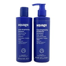 Aquage Violet Brightening Shampoo & Conditioner 8 Oz Set - $29.25