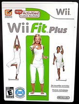 Wii Fit Plus Nintendo Wii Case Game Disc Manual CIB No Balance Board - £5.61 GBP