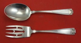 Etruscan by Gorham Sterling Silver Vegetable Serving Set 2-pc 8 3/4&quot; - £225.01 GBP