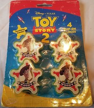 Vintage Unused Toy Story 2 Woody Sheriff Badges Party Favors Rare New - £6.08 GBP