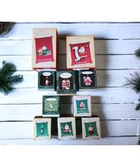 Hallmark Keepsake Ornaments Santa Claus Themed Lot of 10 with Boxes Vintage - $76.27 CAD