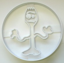 Theme of Forky Toy Story Movie Character Cookie Cutter Made in USA PR2836 - $5.46 CAD