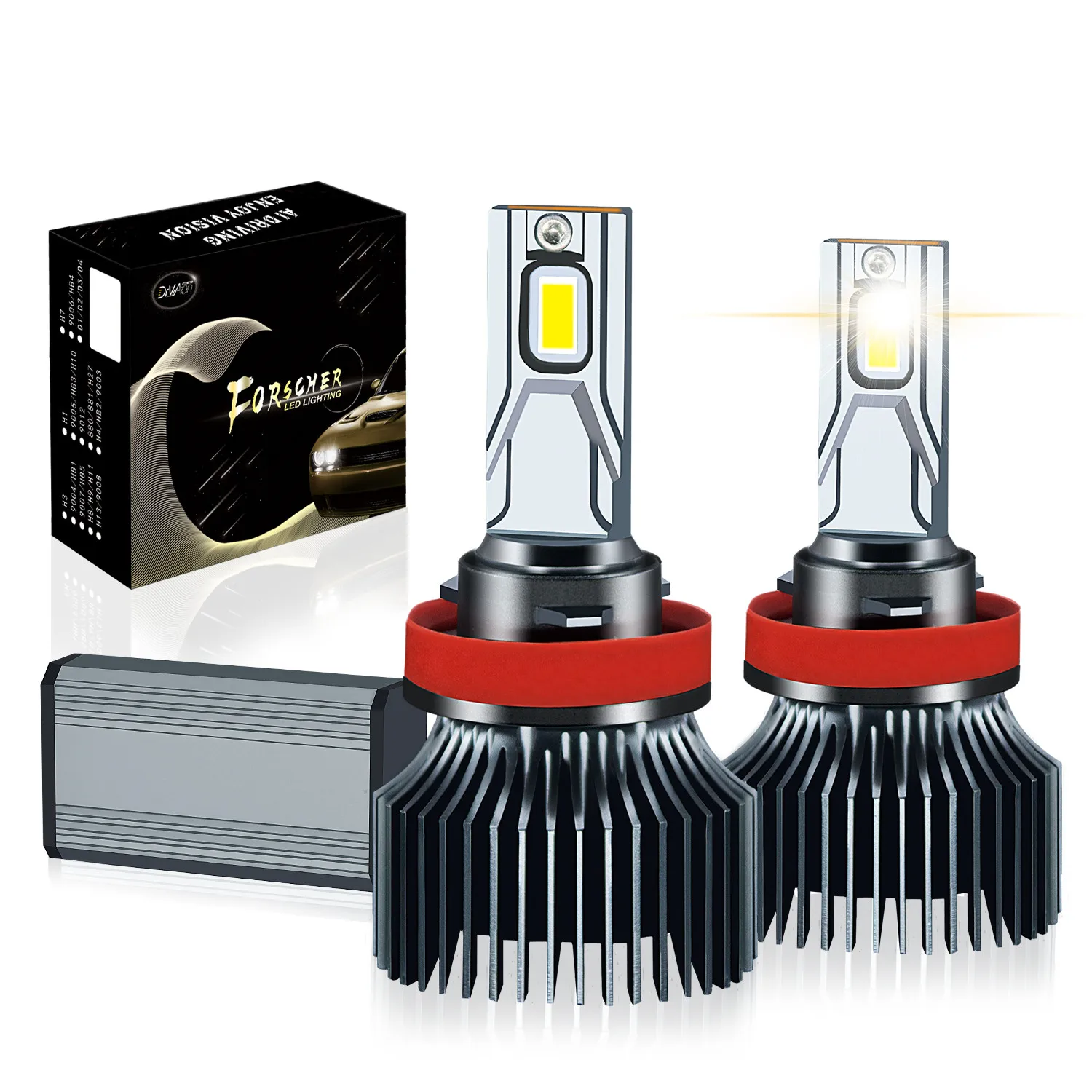 120W 40000 Lumens Bright LED Headlights For H7 H1 H4 H8 H11 9005 HB3 9006 HB4 LE - £173.97 GBP