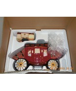 2017 WF Wells Fargo &amp; Company Stagecoach Ceramic Cookie Jar Collectible - £56.15 GBP