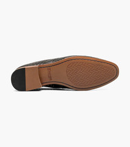 Stacy Adams Winden Moc Toe Perf Slip On Shoes oversized Black 25645-001 image 6
