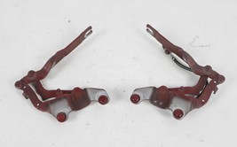 BMW E90 Front Hood Hinges Left Right Mounting Brackets Red E92 E93 2006-2013 OEM - £45.74 GBP