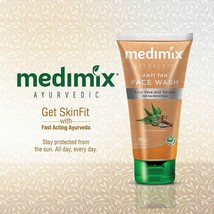 Medimix Ayurvedic Anti Tan Face Wash, 100ml (Pack of 1) - £8.33 GBP