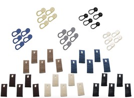 Adjustable Pant Waistband Extension Hook &amp; Button 28-Pack from MOMTL - £23.55 GBP