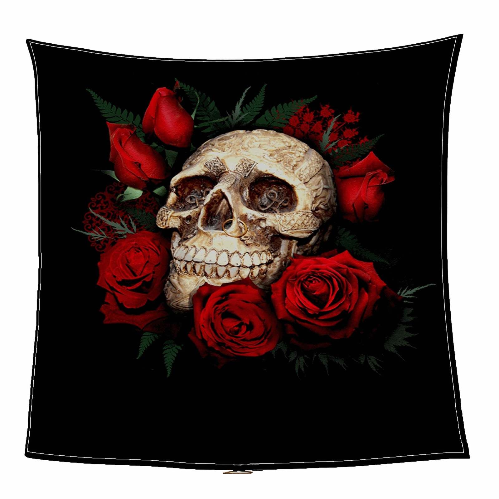 Super Soft Skull Bone Tapestry Wall Bedspread Beach Towel Mat Blanket Ta... - $19.50+