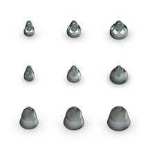 Unitron Hearing Aid LARGE Size OPEN Domes - $10.68