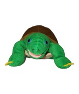 Vintage Dakin Toby The Turtle Stuffed Plush Hand Puppet 1994 Green Full ... - $10.95