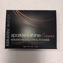 Keratin Complex Sparkle & Shine (Copper) Highligthing Powder- Free Shipping - $39.20