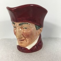 Cardinal Toby Mug Royal Doulton Character Face Jug Mini 2.25&quot; Vintage A ... - $17.81
