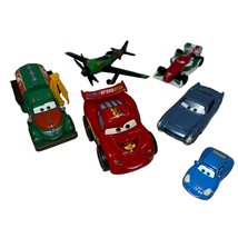 Disney Pixar Cars Airplane &amp; 5 Die-Cast Cars - £30.62 GBP