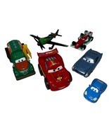 Disney Pixar Cars Airplane &amp; 5 Die-Cast Cars - £30.16 GBP