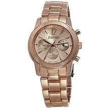 NEW August Steiner AS8087RG Womens Rose Gold Multifuntion Watch 38mm chr... - £27.89 GBP