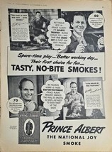 Prince ALBERT-NATIONAL Joy SMOKE-CIGARETTE TOBACCO-1943 Vintage Print Ad-WWII - £7.64 GBP