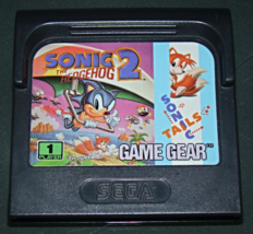 SEGA GAME GEAR - SONIC THE HEDGEHOG 2 - SONIC TAILS (Game Only) - $12.00