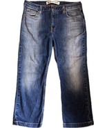 Gap Boot Cut Cropped Stretch Jeans Size 10 Blue Denim Womens - £26.82 GBP