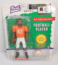 Reggie White Tennessee Volunteers 1997 Best Heroes Action Figure NEW/Sealed  - $30.95