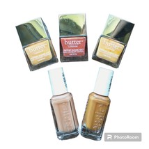 Butter London and Essie Nail Polish Bundle - 5 total nail polishes. - £12.62 GBP