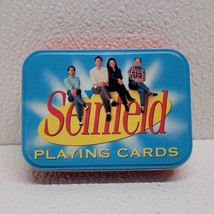 Seinfeld Deck Of Playing Cards In Metal Collectible Tin 2004 New Sealed! - £7.64 GBP