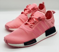 NEW Adidas Originals NMD_R1 Boost Pink B42086 Youth Size 6.5 Women’s Size 7.5 - £78.22 GBP