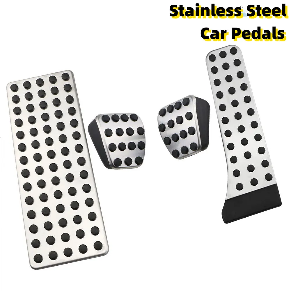Car Accessories Brake Clutch Pedal Pad Covers For Mercedes Benz W124 W202 W203 - $12.55+