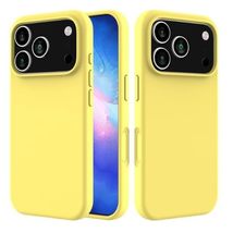 Case for iPhone 17 Air (Color: Yellow) Simple Soft Silicon Back case Cover - $46.00