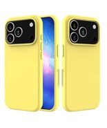 Case for iPhone 17 Air (Color: Yellow) Simple Soft Silicon Back case Cover - $64.55 CAD