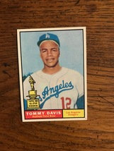 Tommy Davis 1961 Topps Baseball Card (1299) - £3.98 GBP